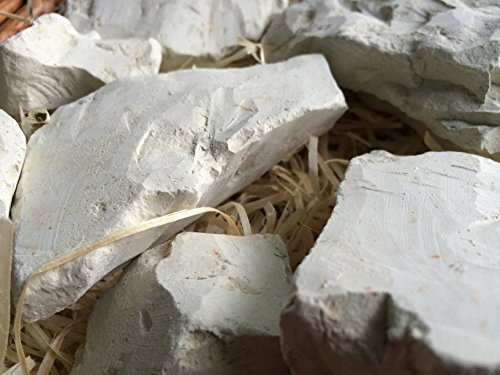 Green Edible Clay Chunks lump Natural for Eating Food  1 lb 450 g