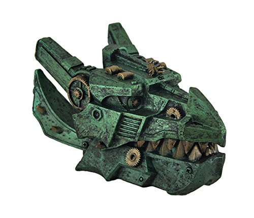Zeckos Mechanical Steampunk Dragon Head Decorative Trinket Box Zeckos Mechanical Steampunk Dragon Head Decorative Trinket Box