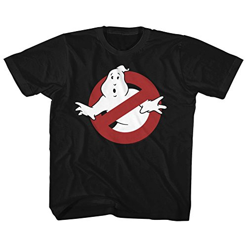 The Real Ghostbusters Animated TV Series Logo Toddler Little Boys T-Shirt Tee Black