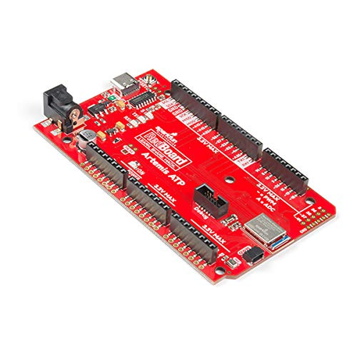 SparkFun RedBoard Artemis ATP Machine Learning Development Board Includes BLE 1 megabyte Flash USB-C Qwiic I2C MEMS Microphone Compatible with Arduino IDE platform Run TenserFlow Models Mega Footprint