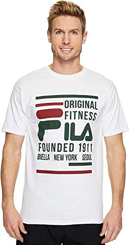 Fila Original Fitness T-Shirt White-Combo SM