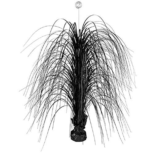 Large Foil Spray Centerpieces   Jet Black   Party Decor   6 Ct-