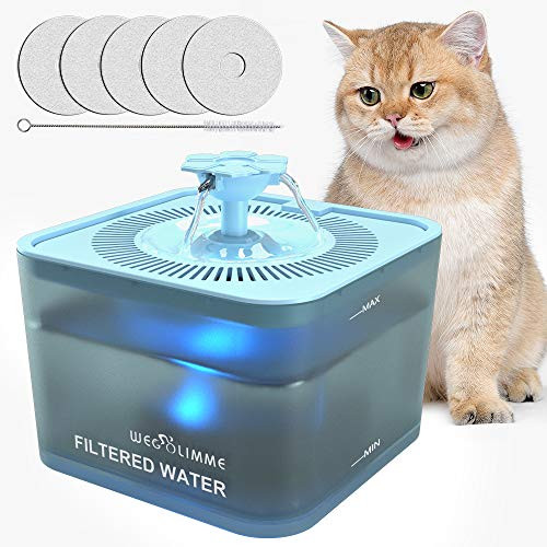 WEGOLIMME Cat Water Fountain Pet Automatic Feeder Dog Water Dispenser