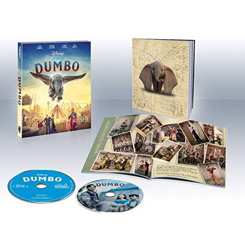 Dumbo Live Action 4k Ultra HD  Blu Ray  Digital  Limited Edition Gallery Book