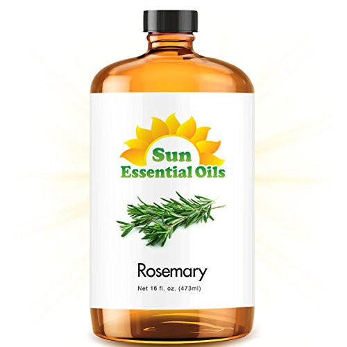 Rosemary Essential Oil Huge 16oz Bottle Bulk Rosemary Oil - 16 Ounce
