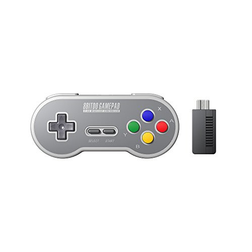 8Bitdo SF30 2-4G Wireless Gamepad Controller for SFC Classic Edition  Compatible with Nintendo Switch  with Extra Carrying Bag SF30