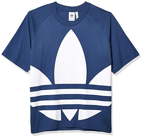 adidas Originals Men s Big Trefoil Boxy Tee Night Marine Large adidas Originals Men s Big Trefoil Boxy Tee Night Marine Large