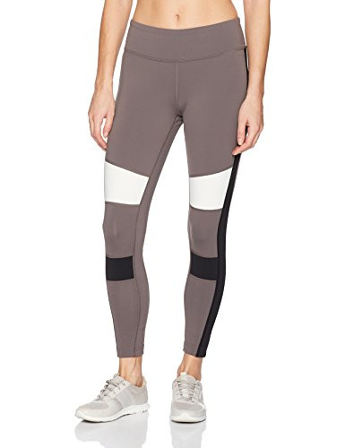 Reebok Lux Bold Tights  Large  Urban Grey