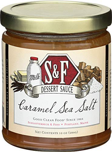Schlotterbeck   Foss  Dessert Topping Caramel Sea Salt  10 Ounce