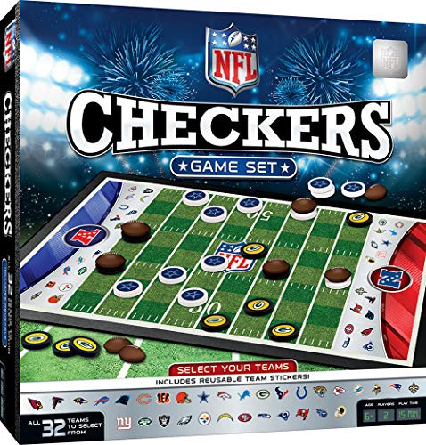 MasterPieces NFL League Checkers Game