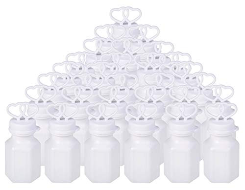 Double Heart Bubbles, Birthday Party Favor Bulk Pack of 144 Bottles, Party Favor Supplies, Great for Weddings, Celebrations, and Anniversaries, By 4Es Novelty Double Heart Bubbles, Birthday Party Favor Bulk Pack of 144 Bottles, Party Favor Supplies, Great for Weddings, Celebrations, and Anniversaries, By 4Es Novelty