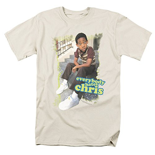 Everybody Hates Chris Men s Everybody Hates Chris Classic T-shirt X-Large Cream