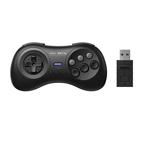 8Bitdo M30 2-4G Wireless Controller Gamepad for Sega Genesis Mini and Mega Drive Mini