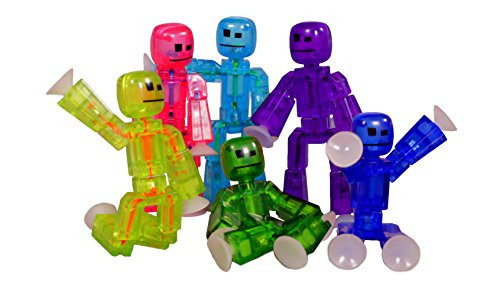 Toy Shed Stikbots for 6-Color Action Figure, Pack of 6 Toy Shed Stikbots for 6-Color Action Figure, Pack of 6