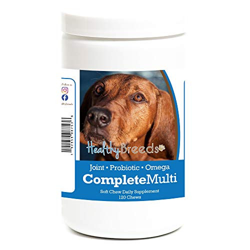 Healthy Breeds Redbone Coonhound All in One Multivitamin Soft Chew 120 Count