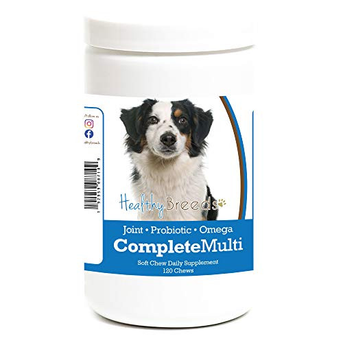 Healthy Breeds Miniature American Shepherd All in One Multivitamin Soft Chew 120 Count