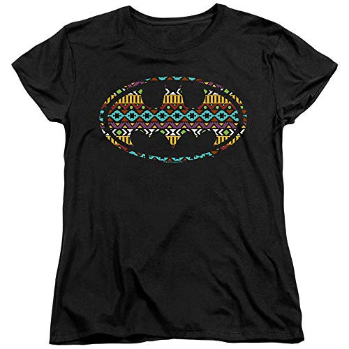 Trevco Batman Aztec Fill Women s T Shirt  Medium