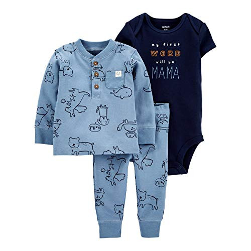 Carter s 4-Piece Animal Take-Me-Home Set Newborn Blue