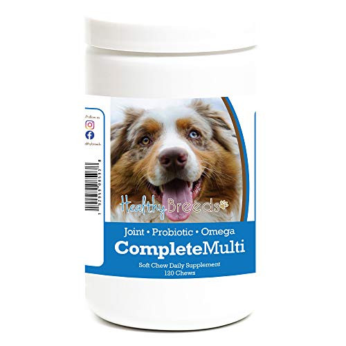 Healthy Breeds Australian Shepherd All in One Multivitamin Soft Chew 120 Count