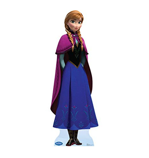 Advanced Graphics Anna Life Size Cardboard Cutout Standup - Disney's Frozen (2013 Film) Advanced Graphics Anna Life Size Cardboard Cutout Standup - Disney's Frozen (2013 Film)