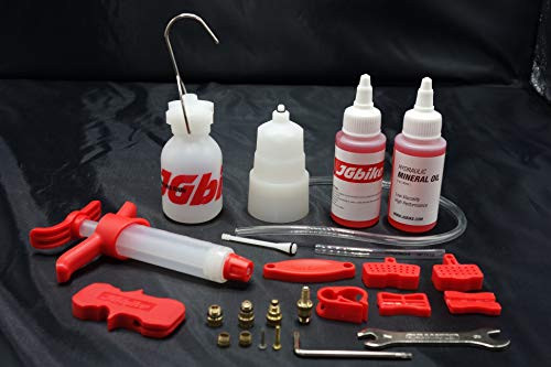 Jgbike Compatible Bleed Kit for Shimano Hydraulic MTB Brakes with 120ml Mineral Oil
