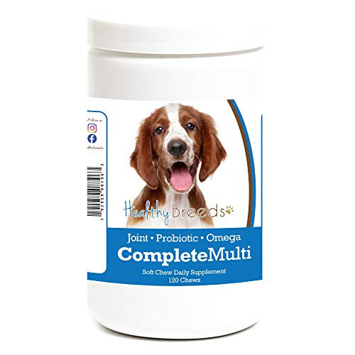Healthy Breeds Welsh Springer Spaniel All in One Multivitamin Soft Chew 120 Count