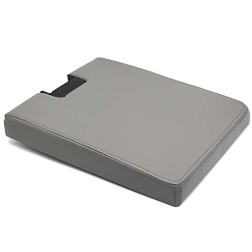 Gray Console Armrest Lid Cover Suture Box for Avalanche Silverado Tahoe GMC Sierra Yukon XL