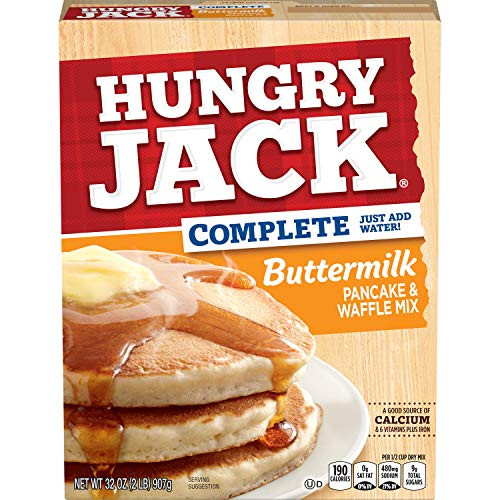 Hungry Jack Buttermilk Pancake and Waffle Mix  32 Ounce Pack of 6