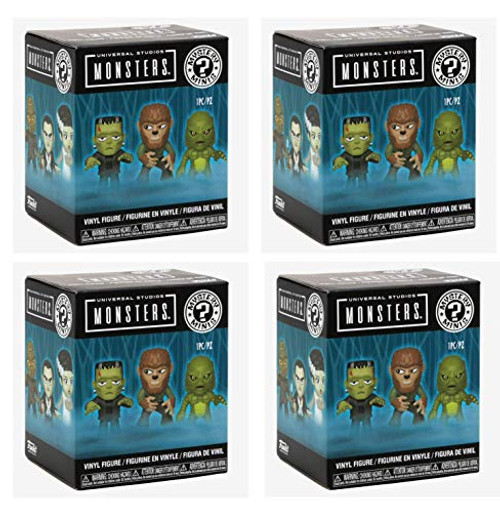 Universal Monsters Funko Mystery Minis Vinyl Figure Blind Box Season 2 - Pack of 4 Universal Monsters Funko Mystery Minis Vinyl Figure Blind Box Season 2 - Pack of 4