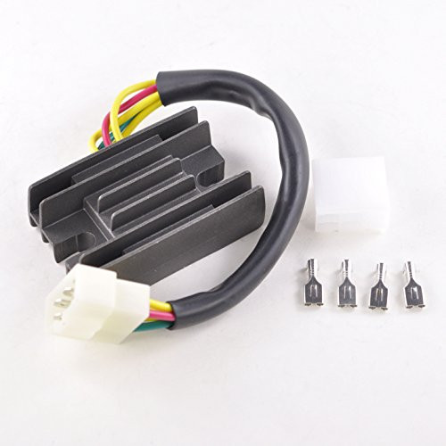 Voltage Regulator Rectifier Fits Suzuki LT 160 Quad Runner LTF 250 Quadrunner 300 KingQuad LT-F4 King Quad 1987-2004   OEM Repl-  32800-19B00 - 32800-19B10 - 32800-19B11