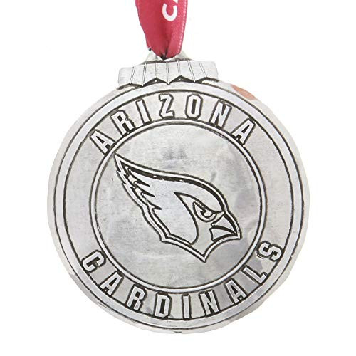 Wendell August NFL Arizona Cardinals Classic Round Ornament Aluminum Wendell August NFL Arizona Cardinals Classic Round Ornament Aluminum