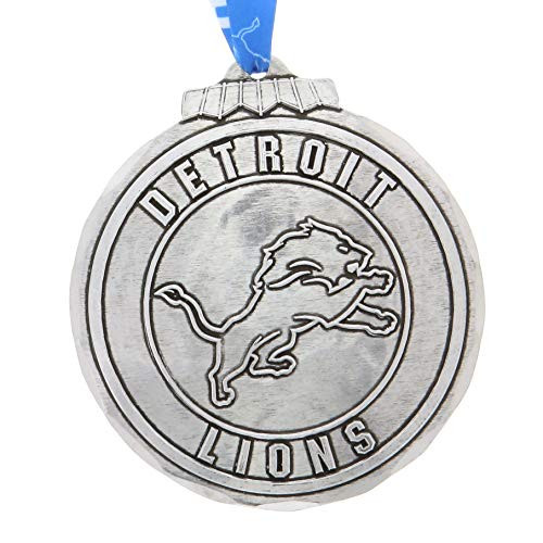 Wendell August NFL Detroit Lions Classic Round Ornament Aluminum Wendell August NFL Detroit Lions Classic Round Ornament Aluminum