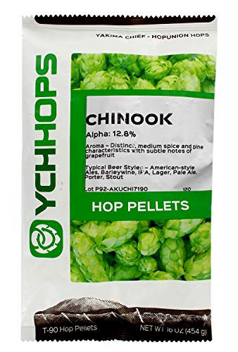 Home Brew Ohio - HOZQ8-1110 Rite Brew - Chinook Pellet Hops - 1 lb-