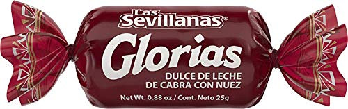 4 PACK LAS SEVILLANAS  mix of GLORIAS  MAZAPAN  CHOCOLATE WAFFER and OBLEA  traditional waffer with milk candy- MAZAPAN Box  30 oz  peanut classic mexican candy- GLORIAS are DELICIOUS traditional
