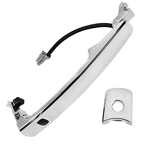 80640-CB01A 80640-CB81B 80645-CA000 Exterior Door Handle Chrome Front Left Driver Side Replacement for Infiniti FX35 FX45 2003-2008 Ni ssan Murano 2003-2007 Rogue 2008-2013