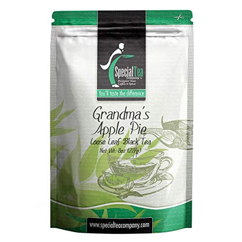 Special Tea Company Grandma s Apple Pie Loose Leaf Black Tea  8 oz-