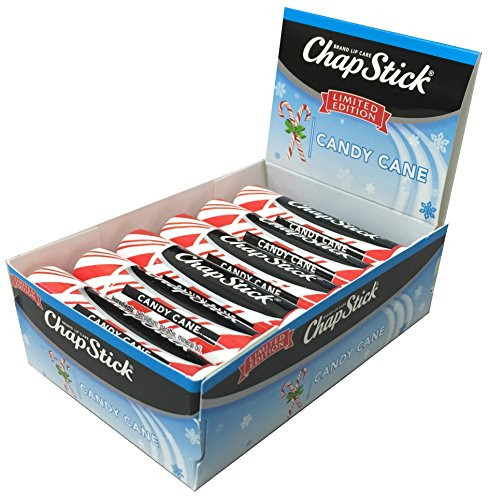 ChapStick Limited Edition Candy Cane  12-Stick Refill Pack