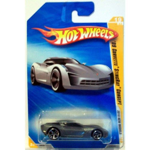 Hot Wheels 2010-019 New Models SILVER 09 Corvette Stingray Concept 1 64 Scale Hot Wheels 2010-019 New Models SILVER 09 Corvette Stingray Concept 1 64 Scale