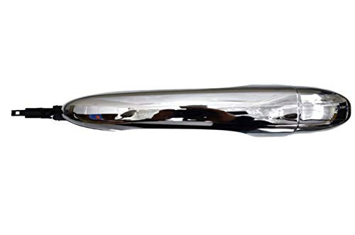 PT Auto Warehouse CH-3203M-RLK - Exterior Outer Outside Door Handle  Chrome - Rear Left Driver Side