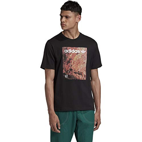 adidas Originals mens Adventure Tee Black X-Large adidas Originals mens Adventure Tee Black X-Large
