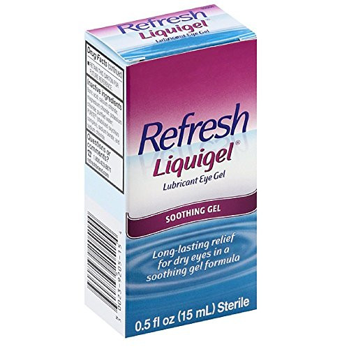 Refresh Liquigel Lubricant Eye Gel  0-5 Fl Oz Pack of 2