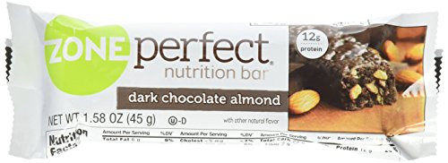 Zone Perfect Dark Chocolate Almond Nutrition Bars 5 Count 1-58 oz Zone Perfect Dark Chocolate Almond Nutrition Bars 5 Count 1-58 oz