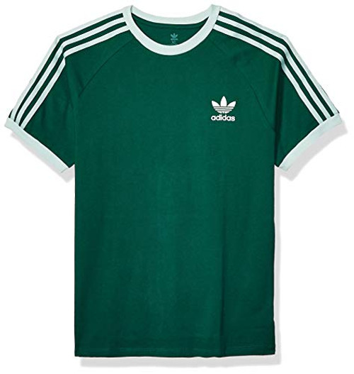 adidas Originals Little Kids 3-Stripes Long-Sleeve Tee  Collegiate Vapour Green  X-Large adidas Originals Little Kids 3-Stripes Long-Sleeve Tee  Collegiate Vapour Green  X-Large