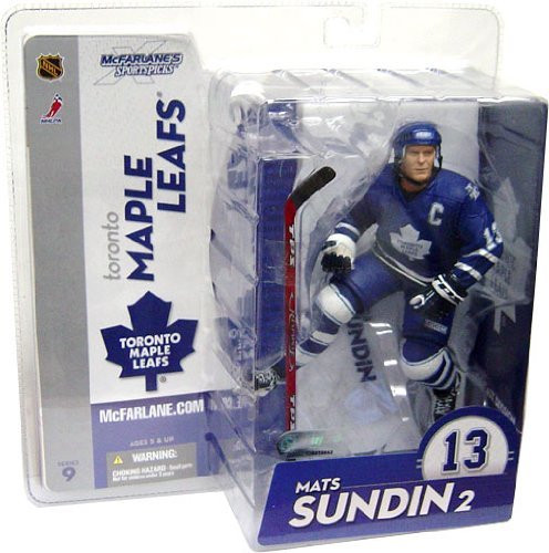 McFarlane Toys NHL Sports Picks Series 9 Action Figure Mats Sundin Toronto Maple Leafs Blue Jersey Variant