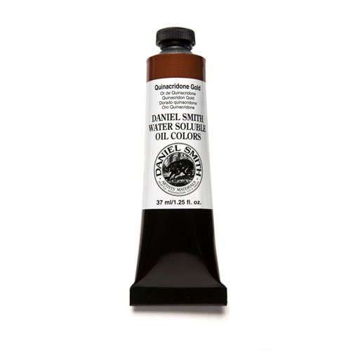 Daniel Smith 284390005 Water Soluble Oils Paint Tube  37 ml  Quinacridone Gold