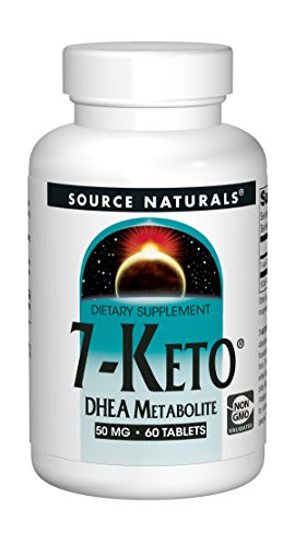 Source Naturals 7-Keto 50mg DHEA Metabolite - 60 Tablets