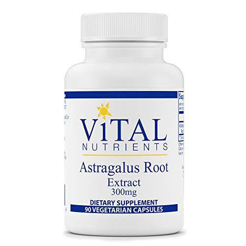Vital Nutrients - Astragalus Root Extract - Vegan Formula - Herbal Support for The Immune System - 90 Vegetarian Capsules per Bottle - 300 mg Vital Nutrients - Astragalus Root Extract - Vegan Formula - Herbal Support for The Immune System - 90 Vegetarian Capsules per Bottle - 300 mg