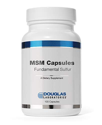 Douglas Laboratories - MSM Capsules Fundamental Sulfur - Supports Joint  Connective Tissue  Hair  Skin  and Liver Health - 100 Capsules