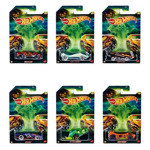 Hot Wheels Halloween 2020 Bundle Complete Set of 6 Cars