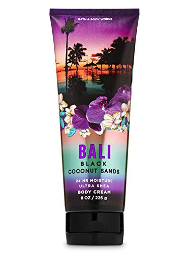 Bath   Body Works Bali Black Coconut Sands 24 Hour Moisture Ultra Shea Body Cream with Aloe  Cocoa and Shea Butter 8 oz - 226 g